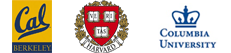 Cal, Harvard, Columbia