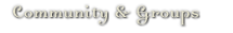 Community & Groups